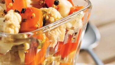 طرز تهیه ترشی هفت بیجار خانگی + ترفندهای خوشمزه شدن آن