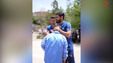 حرکت فرهنگی گل گهر در هفته معلم؛ بازیکنان به مدرسه رفتند! +فیلم