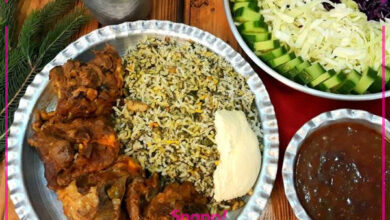 طرز تهیه باقالی پلو با گردن مجلسی (اشتباهات رایج، فونت‌و‌فن)